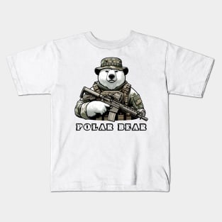 Tactical Polar Bear Kids T-Shirt